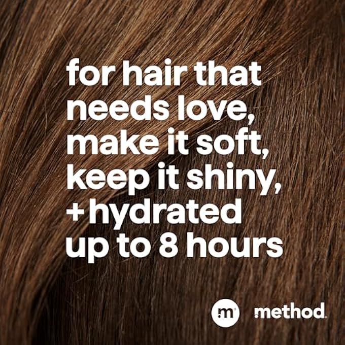 Method بلسم مرطب، مغذي ببساطة مع زبدة الشيا، جوز الهند، ونوتات حليب الأرز، خالي من البارابين والكبريتات، 13.5 أونصة (عبوة من 1) - Image 3